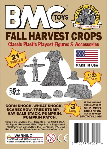 Miniatura 6 de BMC Classic Marx - Juego de 21 piezas de heno de maíz y calabaza