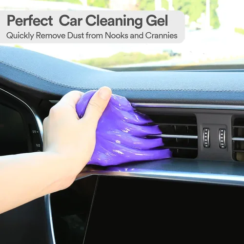 Miniatura 7 de PULIDIKI Kit de Gel de Limpieza para Detalles de Automóvil - Limpiador de Slime para Grietas de Polvo Automotriz para Limpieza de Detalles