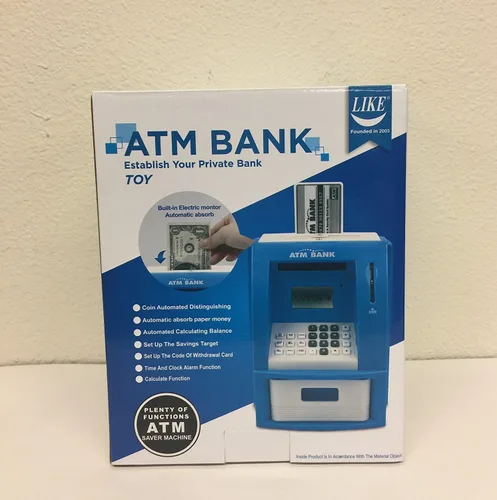 Miniatura 2 de LIKE Teller ATM Bank juguete perfecto para inculcar hábitos de ahorro