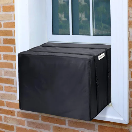Miniatura 5 de KylinLucky Cubierta de aire acondicionado para ventana exterior, cubiertas de unidad de aire acondicionado para exteriores, 25.5 pulgadas de ancho x