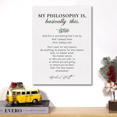 Miniatura 5 de Lienzo decorativo para pared, diseño de filosofía motivacional, cita positiva, pintura en lienzo para oficina, hogar, decoración de pared, regalo
