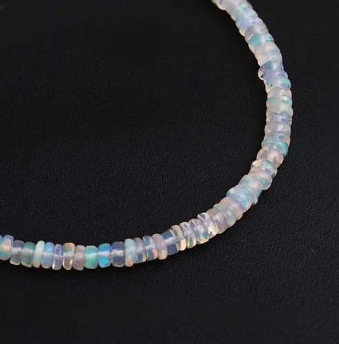 Miniatura 22 de Pulsera ajustable de plata esterlina 925 con cuentas completas para mujer, cuentas de piedras preciosas naturales, pulsera delicada, regalo