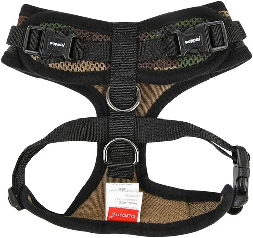 Miniatura 2 de Arnés con cuello ajustable Puppia Authentic RiteFit, S, Camo