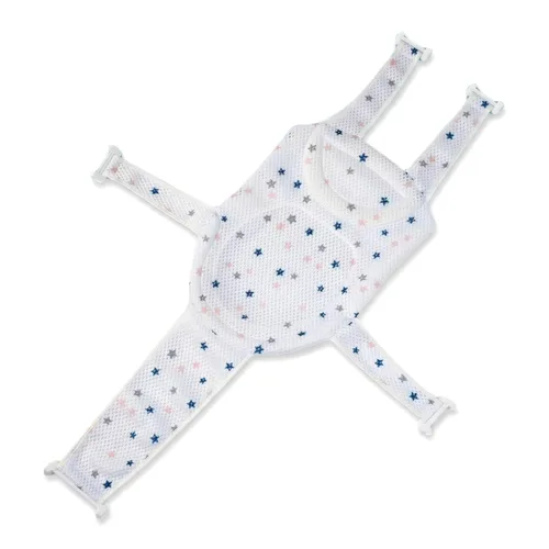 Red de soporte para asiento de baño de bebé de alta calidad, silla de baño antideslizante ajustable para recién nacidos de 0 a 12 meses, asiento de