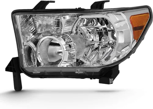 Miniatura 3 de AKKON - Compatible con Toyota Tundra 2007-2013 + 2008-2017 Sequoia. Juego de faros delanteros estilo OE