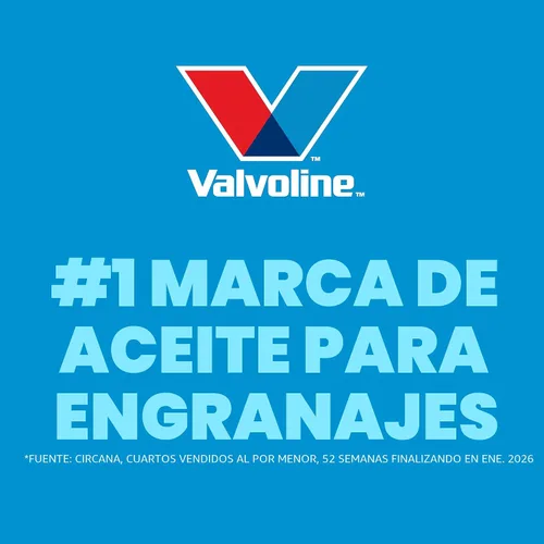 Miniatura 4 de Valvoline Flexfill SAE 75W-90 Aceite para engranajes sintético completo 1 cuarto de galón, caja de 4