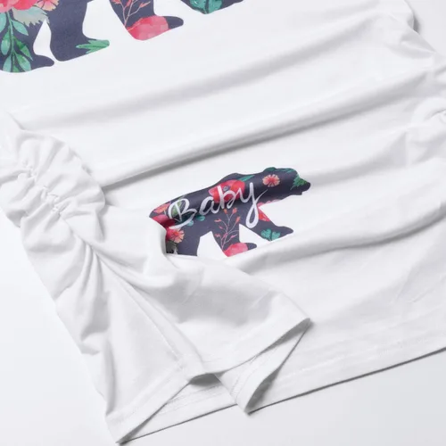Miniatura 5 de GINKANA Blusas de maternidad de manga corta, diseño floral, fruncido, casual, para mamá, para embarazo
