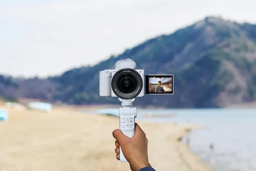 Miniatura 10 de Sony Alpha ZV-E1 - Cámara con lente intercambiable, sin espejo, para videoblogueros de fotograma completo con lente de 28-60mm - Cuerpo blanco