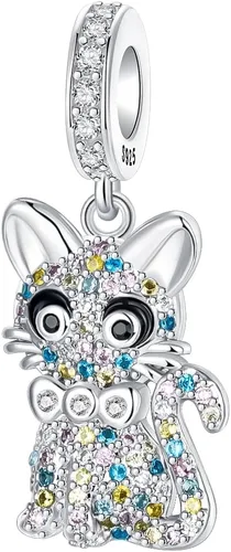 Miniatura 292 de Abalorios de plata de ley 925 con letras de la A ~ Z, para pulseras, collares, Día de San Valentín, Día de la Madre, joyería regalos para mujeres