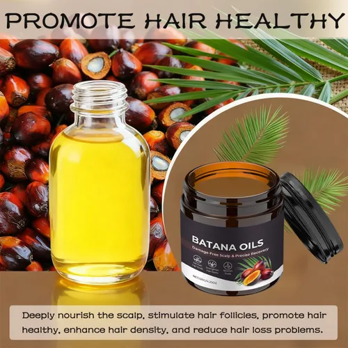 Miniatura 4 de Aceite de botana crudo para el cuidado del cabello y el cuero cabelludo, pasta de batana hidratante profunda, hidratación fuerte hidrata el cabello