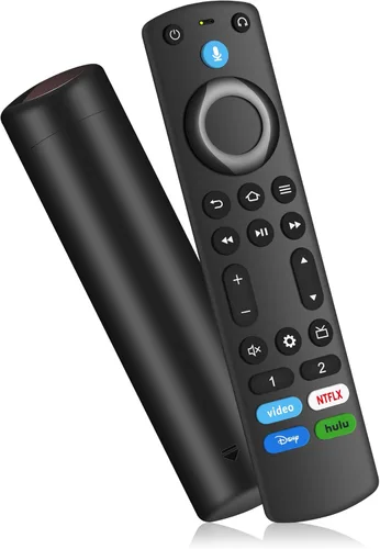 Miniatura 2 de Control remoto Vioce de repuesto para Fire Smart TV Stick (2ª/3ª generación)/4K Max/Lite, control remoto universal compatible con Insignia, Pioneer