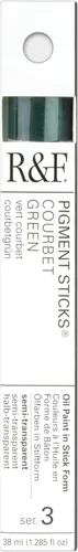 Miniatura 132 de Pinturas R&F Hechas a Mano - Palo de Pigmento al Óleo Profesional, Gris Neutro Medio, 188 ml