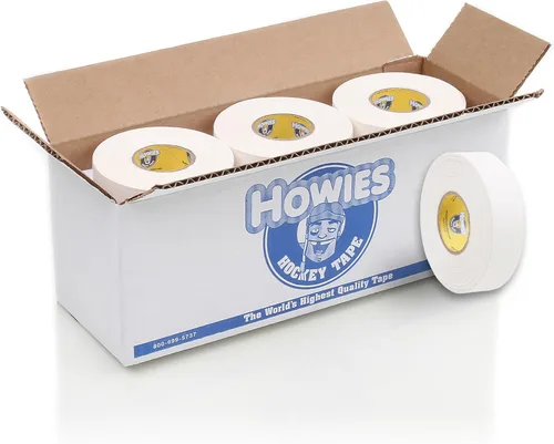 Howies Hockey Tape | 1" Cloth Stick & Bat Tape for Hockey, Lacrosse, Baseball, Sports | Multiple Pack Sizes | Strong Grip, Durable, Long-Lasting |