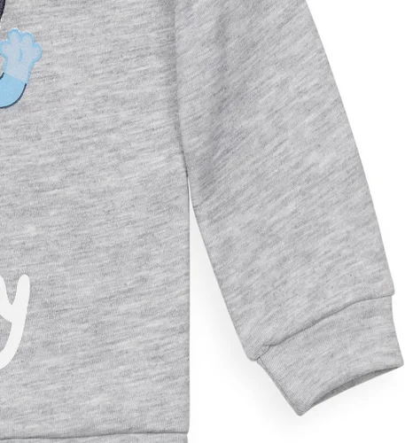 Miniatura 6 de Conjunto de sudadera con capucha y pantalones de forro polar Bluey para niños pequeños de tamaños 2T a 7-8