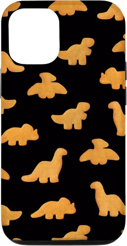 Miniatura 27 de Patrón de pepitas de pollo para iPhone XR Dinos Estuche negro realista divertido Dino
