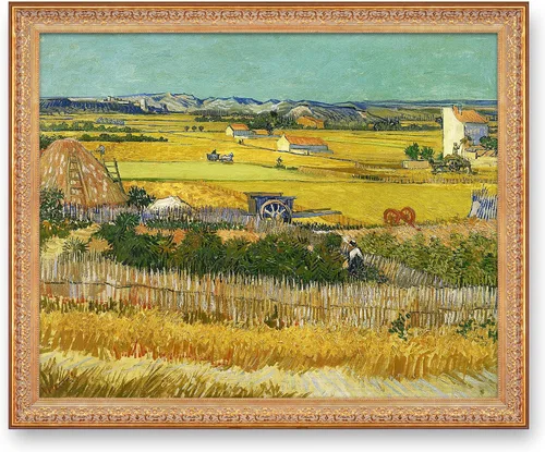 Miniatura 299 de A&T ARTWORK Noche estrellada sobre el Ródano de Vincent Van Gogh. Tamaño del marco: 36 x 30 pulgadas, tamaño de la imagen: 30 x 24 pulgadas