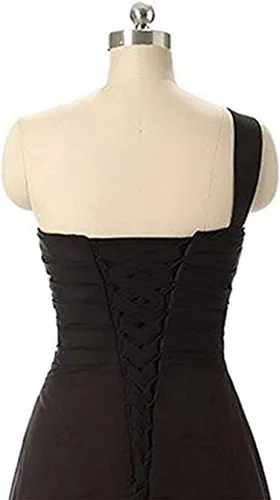 Miniatura 2 de LEJY Vestido corto de graduación con cuentas halter, para mujer, de graduación, 2019
