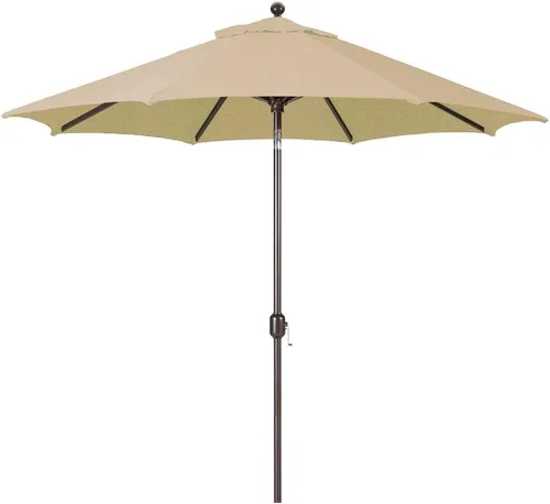 Miniatura 15 de Galtech Sombrilla de mercado de inclinación automática de lujo, 7.5 pies, para patio al aire libre, terraza, piscina, sombrilla independiente