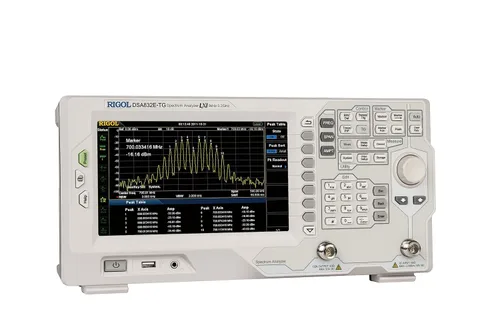 Miniatura 7 de Rigol Analizador de espectro DSA832E-TG, analizador de espectro barrido, Rango de frecuencia 9kHz ~ 3.2GHz, descripción 10Hz ~ 1MHz, con fuente