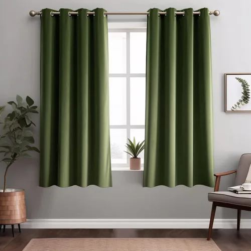 Miniatura 18 de Juego de 2 paneles de cortinas de terciopelo negro, cortinas súper suaves con ojales para decoración de sala de estar y dormitorio, reducción