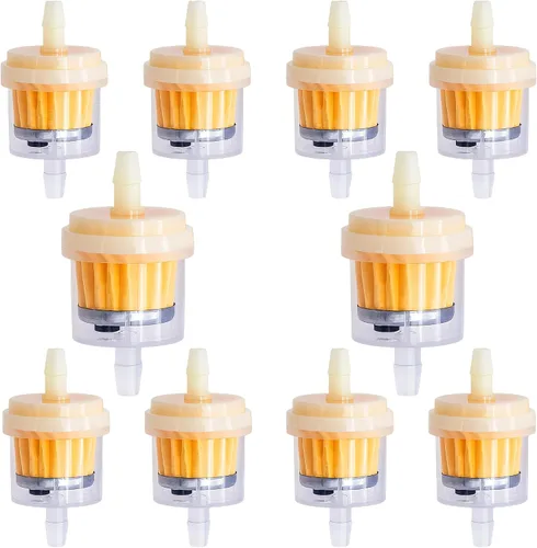 Miniatura 14 de 3 filtros de combustible en línea 691035 493629 de 40 micras 1/4 pulgadas para Briggs Stratton, repuesto para motores Kawasaki 49019-0014 49019-7001