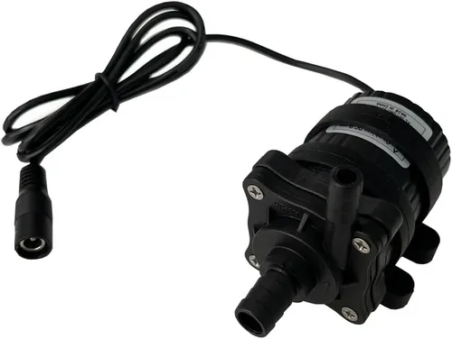 Miniatura 6 de SHYSKY DC40H-24110 Micro bomba de agua a presión sin escobillas, bomba de agua sumergible, 24V 28W, elevación 36.1 ft 39ft, 118GPH, trabajo seguro