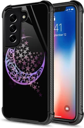 Miniatura 29 de CARLOCA Funda compatible con Samsung Galaxy S22 Ultra, diseño gráfico de Star Howling Wolfs Samsung Galaxy S22 Ultra, diseño gráfico, a prueba
