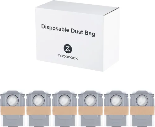 Miniatura 7 de roborock Paquete de 6 bolsas de polvo desechables para la serie QRevo S8MaxVUltra, S8MaxUltra, QrevoMaxV, QrevoPro, Qrevo Curv CurvX, QrevoCurvS5X