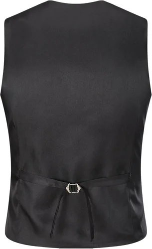 Miniatura 5 de AOYOG - Chaleco formal de negocios de hombres para traje o esmoquin