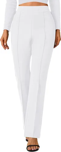 Miniatura 65 de Urban CoCo Pantalones de trabajo elásticos con corte de bota, pantalones de yoga pequeños para oficina casual
