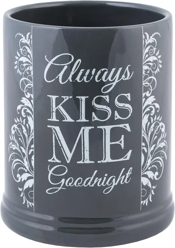 Miniatura 8 de Elanze Designs Always Kiss Me Goodnight - Calentador de aceite eléctrico de cerámica gris carbón