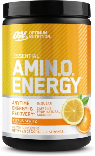 Miniatura 15 de Optimum Nutrition Amino Energy - Polvo energético para antes del entrenamiento con té verde, BCAA, aminoácidos, extracto de café verde, sabor
