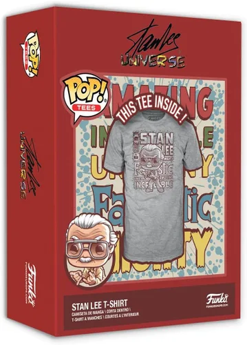 Miniatura 4 de Funko Pop! Camiseta en caja: Marvel - Stan Lee - XS
