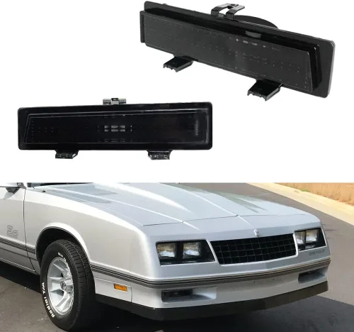 Miniatura 11 de Compatible con 1981 1982 1983 1984 1985 1986 1987 1988 Chevy Monte Carlo SS luces de señal de marcador de parachoques lateral ámbar Led lente Lente