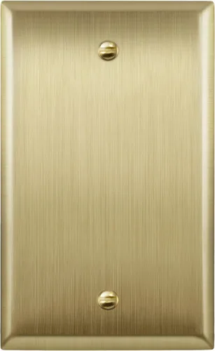 Miniatura 21 de ENERLITES Placa de Pared Metálica para Dispositivo Ciego, Resistente a la Corrosión, Tamaño 1-Gang 4.50" x 2.76", Acero Inoxidable 201, 7701-AB