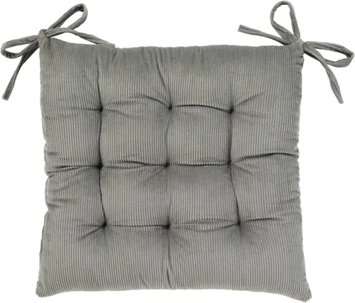 Miniatura 9 de HLOVME - Cojín de silla de corduroy con lazos, ultra suave y cálido, cojín de suelo para niños, rincón de lectura, cómodo, cojín cuadrado para Rojo