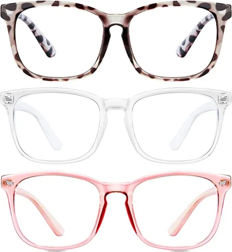 Miniatura 40 de hunsquer Gafas de luz azul para mujer/hombre, gafas de luz azul para computadora negro (806803blacktoucha)