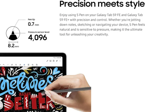 Miniatura 4 de Reemplazo de lápiz S Pen para Galaxy Tab S9 FE para Samsung Galaxy Tablet S9 FE Stylus - Comando por aire, atracción magnética, compatible con lápiz