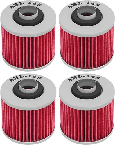 Miniatura 8 de AHL 1 paquete de 145 filtros de aceite compatibles con Yamaha XVS1100 V-Star 1100 1999 XV750 Virago 747 1992-1999 Xtz660 660 1991-1999 Szr660 660
