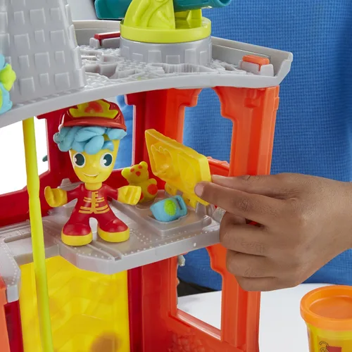 Miniatura 6 de Play-Doh Town Firehouse, Casa de juguete