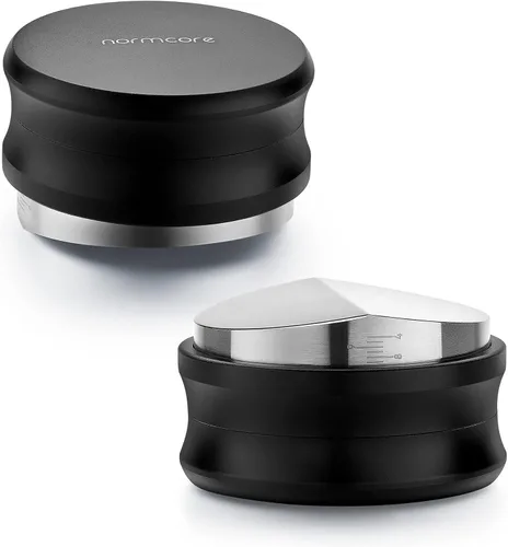 Miniatura 10 de Normcore Herramienta de distribución de café de 51 mm, herramienta de distribución de espresso, herramienta de nivelación de café, se ajusta a