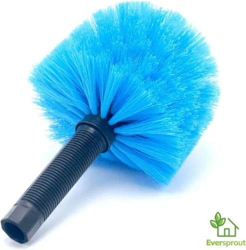 Miniatura 2 de EVERSPROUT Plumero de telaraña giratoria Empaquetado a mano para proteger las cerdas Accesorio de cepillo para interiores y exteriores Se