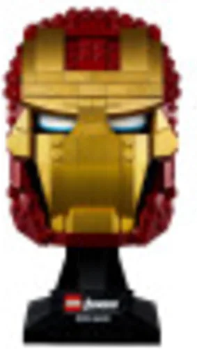 Miniatura 4 de Casco de Iron Man de LEGO Marvel Avengers 76165; Máscara de Iron Man de ladrillo para adultos para construir y exhibir, desafío creativo