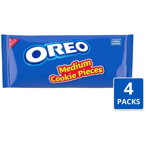 Miniatura 3 de Oreo Piezas de galletas medianas, chocolate, 2.5 libras (paquete de 4)