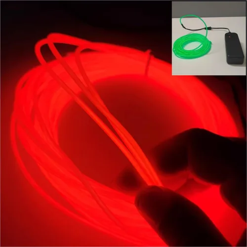 Miniatura 20 de Tira de luces LED de 360° – con opciones de alimentación de batería/USB – Luces LED flexibles para dormitorio, decoración del hogar, diseños