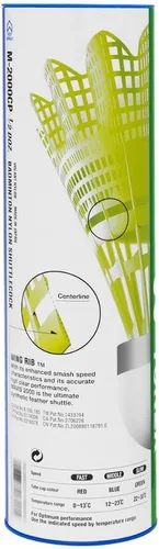 Miniatura 3 de Yonex Mavis 2000 lanzadera para torneos de nailon (tubo de 1/2 dna.)