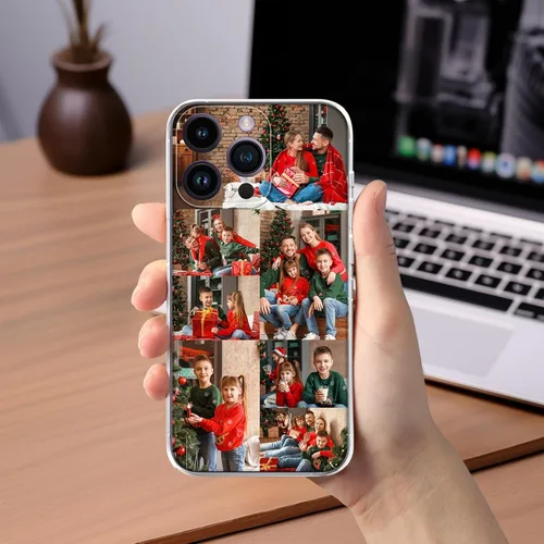 Miniatura 4 de Fundas de fotos personalizadas para iPhone 17 16 15 14 13 12 11 Pro/Pro Max/Plus/Air/Mini - Fabricado en Estados Unidos, diseño personalizado, 7