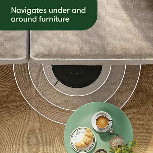 Miniatura 8 de iRobot Roomba Vac Robot Aspiradora (Q011) - Succión de levantamiento de potencia, modo de limpieza más silencioso, limpieza multisuperficie, limpia