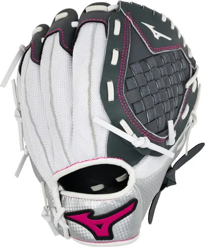 Miniatura 12 de Mizuno Prospect Finch Juvenil Tela Trident Blanco/Negro/Rosa