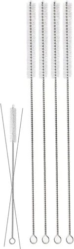 Miniatura 11 de 2 pajitas de acero inoxidable de 14 pulgadas de 100 onzas enormes súper largas para beber compatibles con taza de viaje aislada Whirley tazas